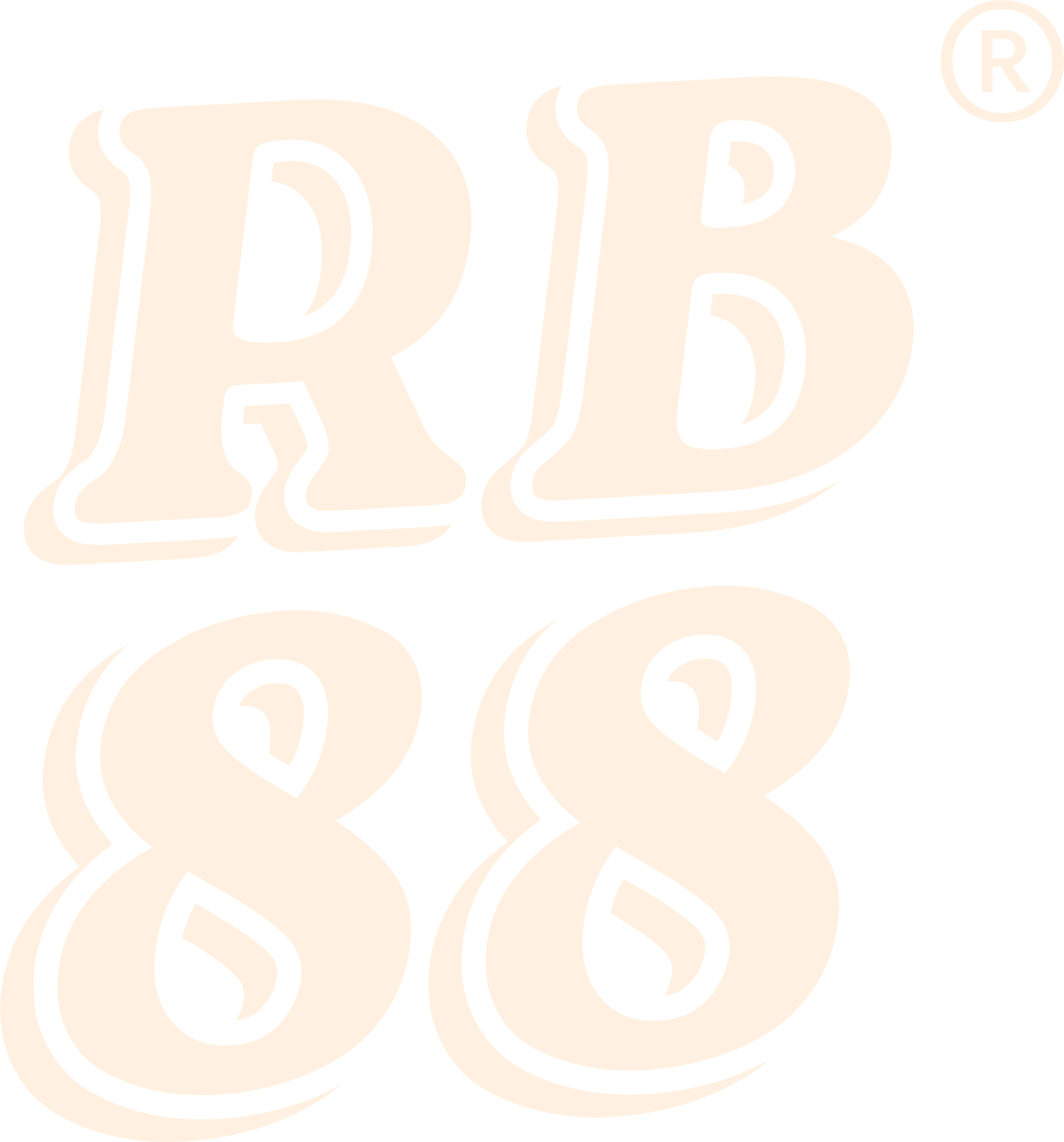 logogram white