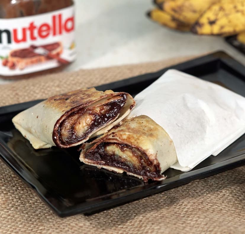Kebab Banana Nutella / Ovomaltine