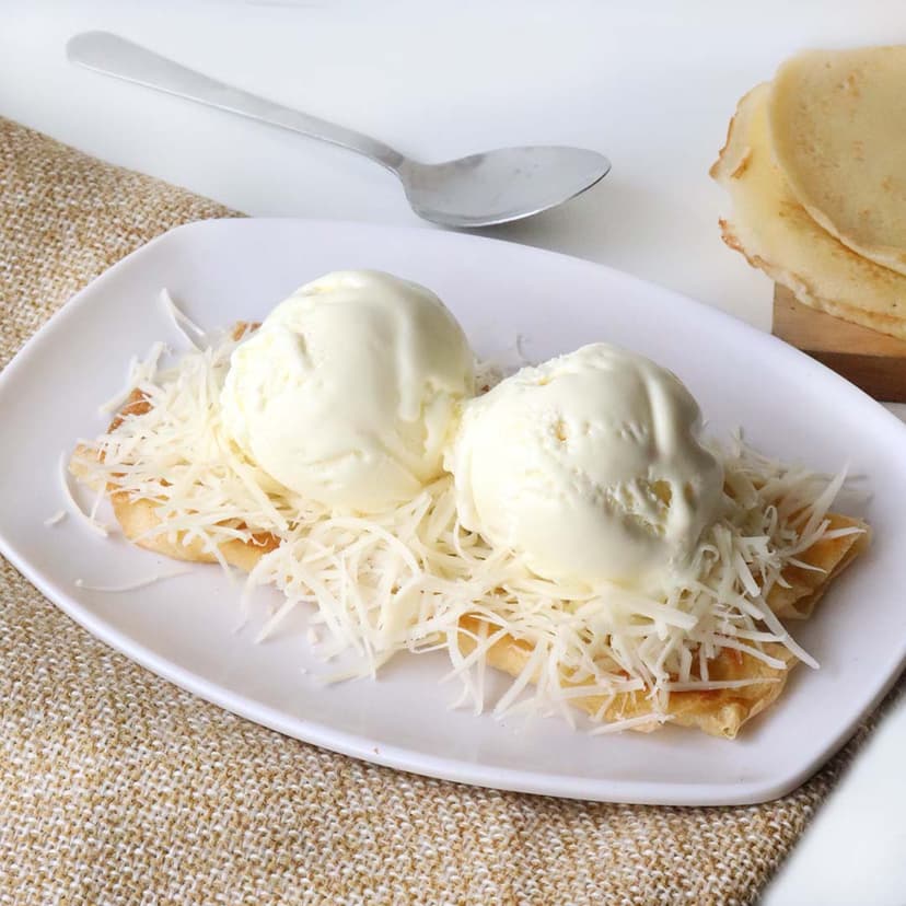 Pancake Es Krim Keju
