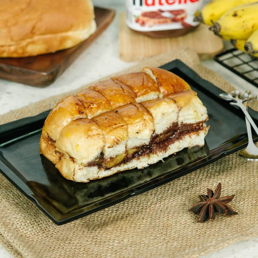 Roti Pisang Nutella / Ovomaltine