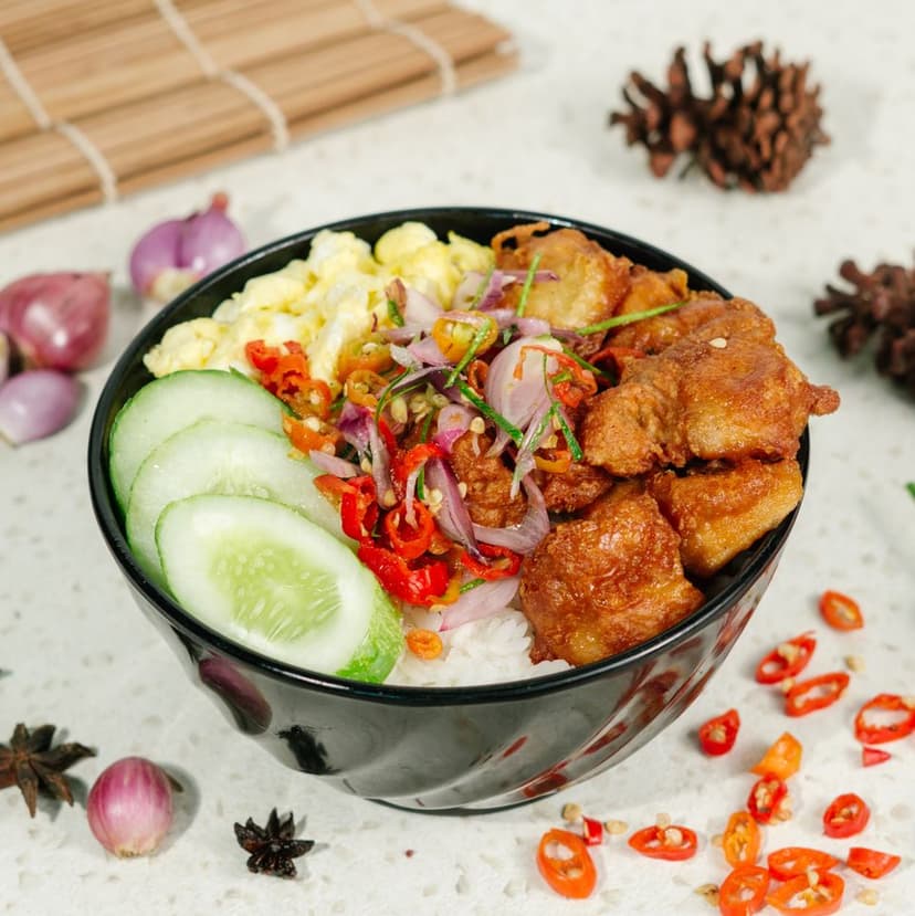 Nasi Ayam Sambal Matah
